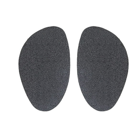 Chidian 1 Pair of Scrub Non-slip Shoe Pads Self-Adhesive High Heel Sole Protectors Anti Shoe Pads Stickers Size S (Black)