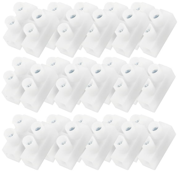 Chidian 100pcs Quick Connect Wire Connector 2-pin 10a Screw Electrical Cable Connector