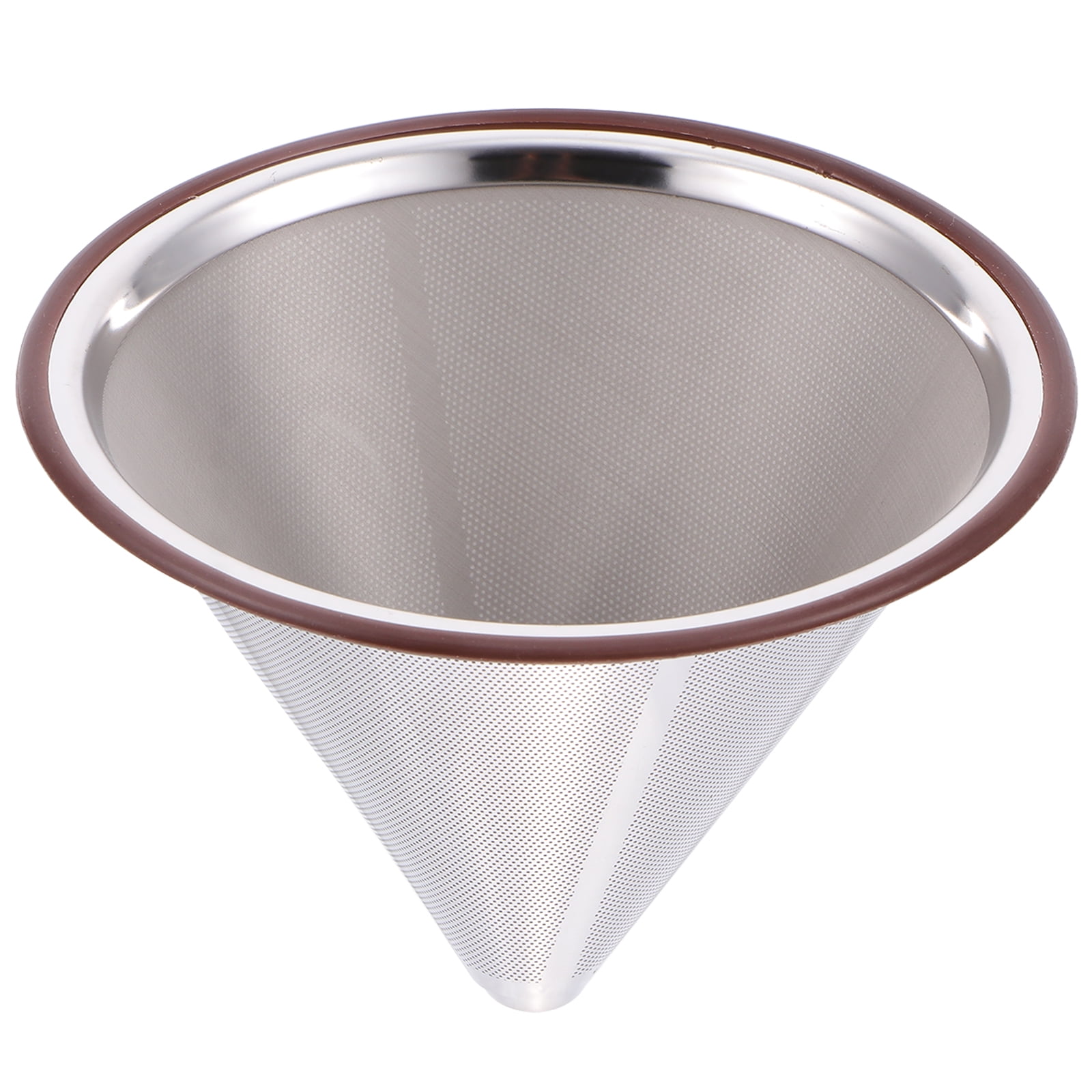 Chidian 1Pc Coffee Filter Stainless Steel Manual Coffee Filter