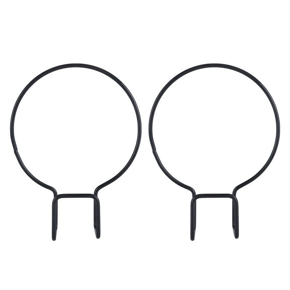 Chidian 2 Pcs Flower Pot Holder Ring Plant Frame Hanging Flower Pot Bracket