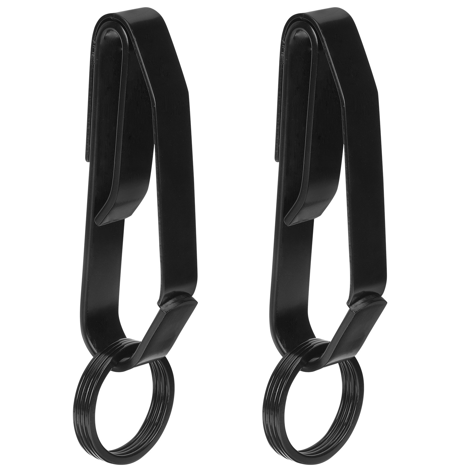 Chidian 2Pcs Key Holder For Belt Steel Belt Keychain Clip Quick