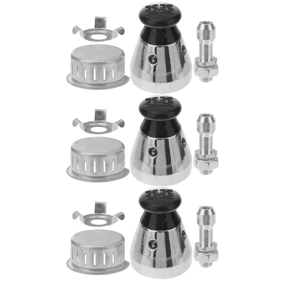 Chidian 3 Sets Pressure Cooker Relief Jigger Valve Replacement Part