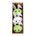 thumbnail image 1 of Chidian Bunny Rabbit Tabletop Ornaments Home Party Table Centerpieces Green and White, 1 of 10