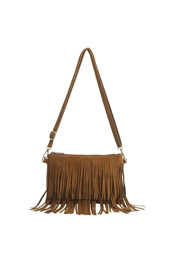 Fringe Purse Fringe Shoulder Bag Vintage Tassel Crossbody Bag Women Crossbody Bag