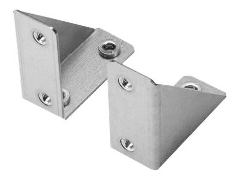 Chief 1RU Rack Mount Brackets Silver Rack bracket kit silver 1U 19" for Suspended
