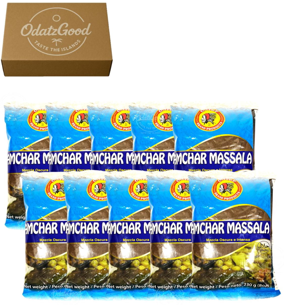 Chief Amchar Massala 8oz (230g) 10-Pack – Product of Trinidad & Tobago ...