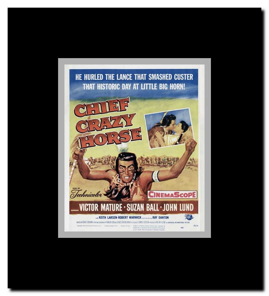 Chief Crazy Horse Framed Movie Poster