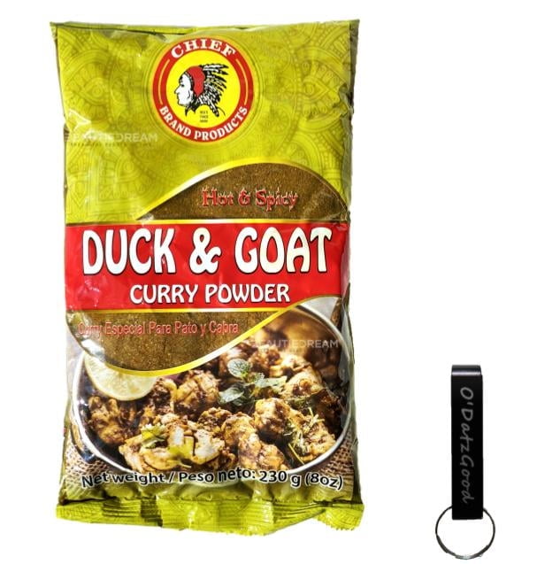 Chief Duck & Goat Curry 8 oz (230g) Pack of 1 Packaged w/ ODatzGood