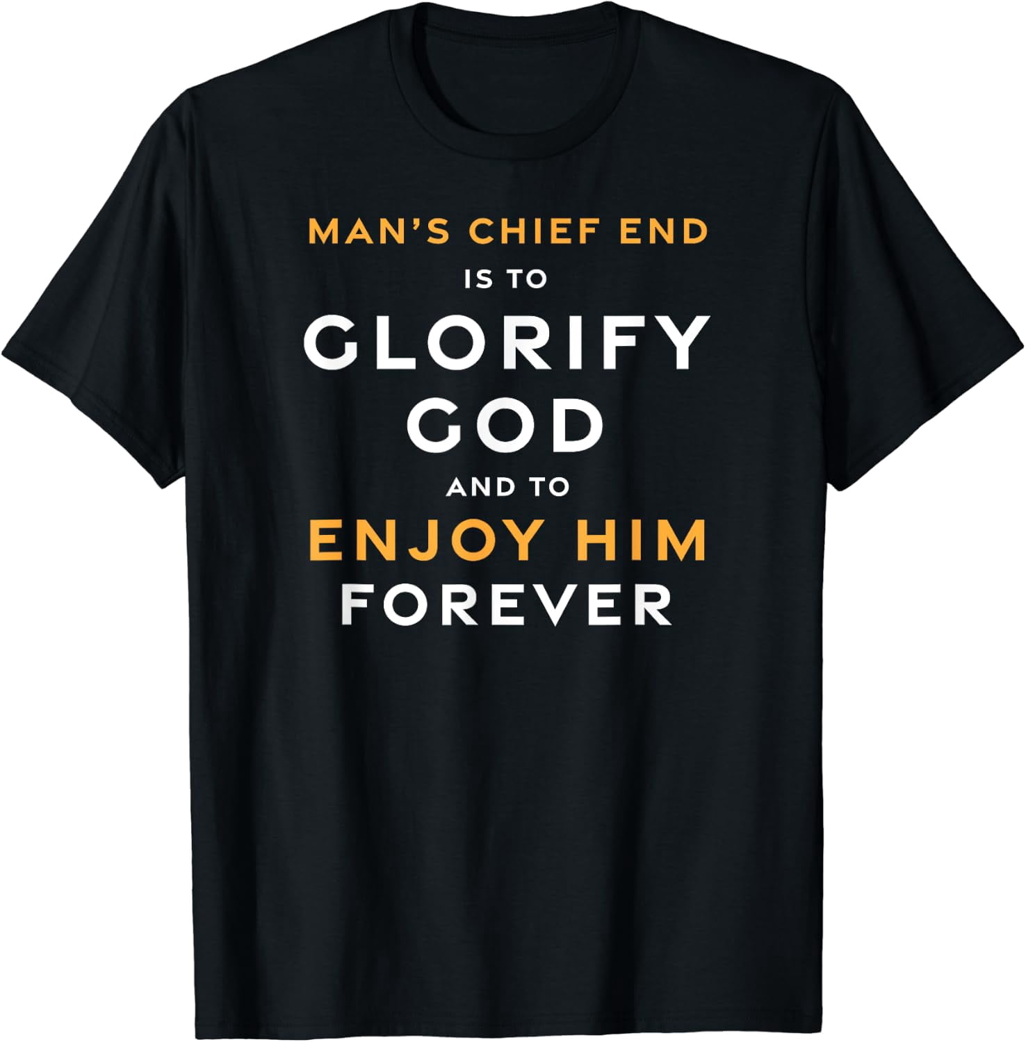 Scripture Purses Chief End Glorify God Bible T-Shirt - Walmart.com