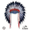 thumbnail image 1 of Chief Headdress - 12" Vinyl Sticker Waterproof Decal, 1 of 1