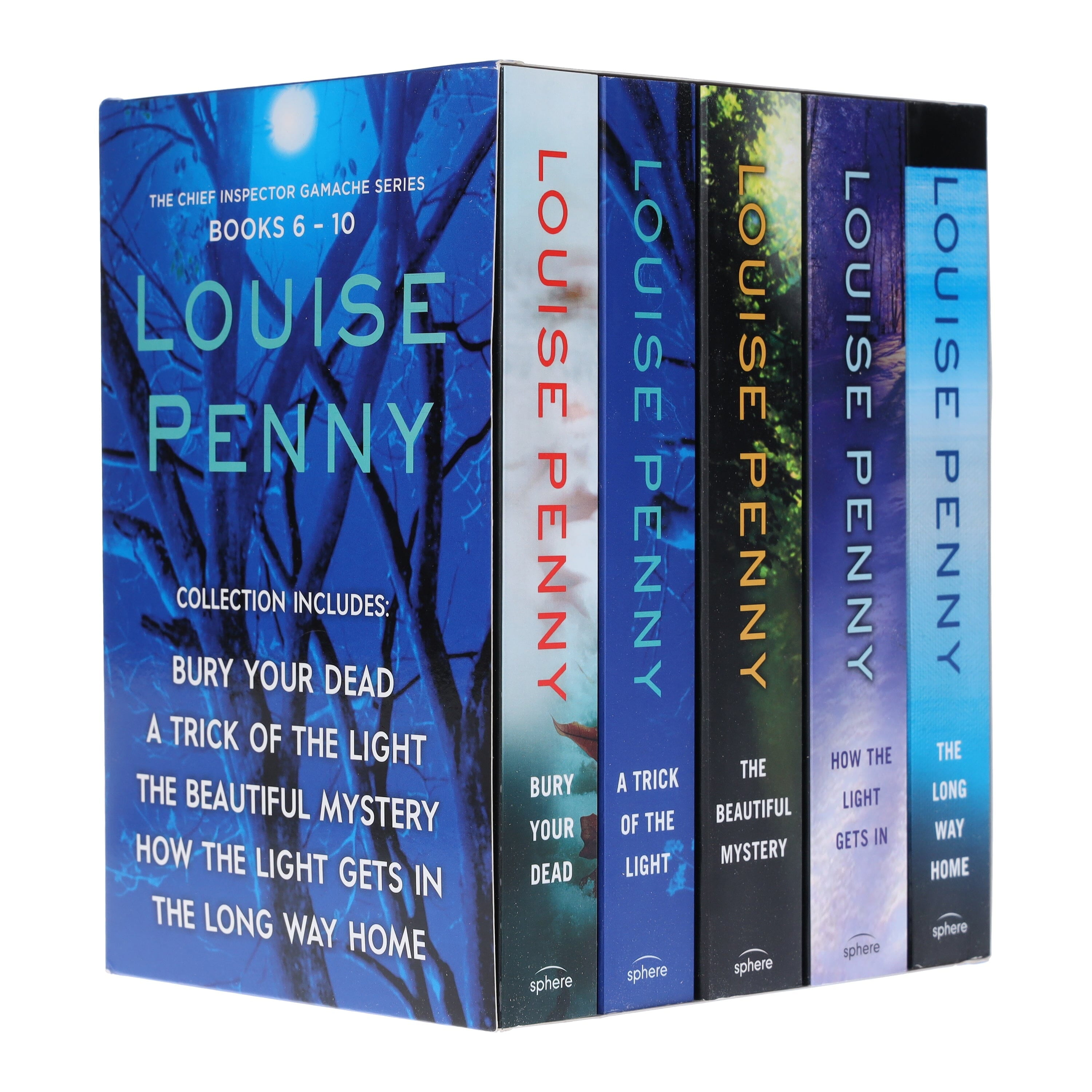 Chief Inspector Gamache Mystery Series (6-10) by Louise Penny: 5 Books- Fiction -Paperback