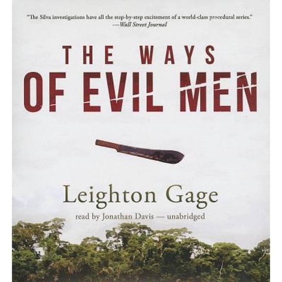 Pre-Owned Chief Inspector Mario Silva Investigations: The Ways of Evil Men (Audiobook)