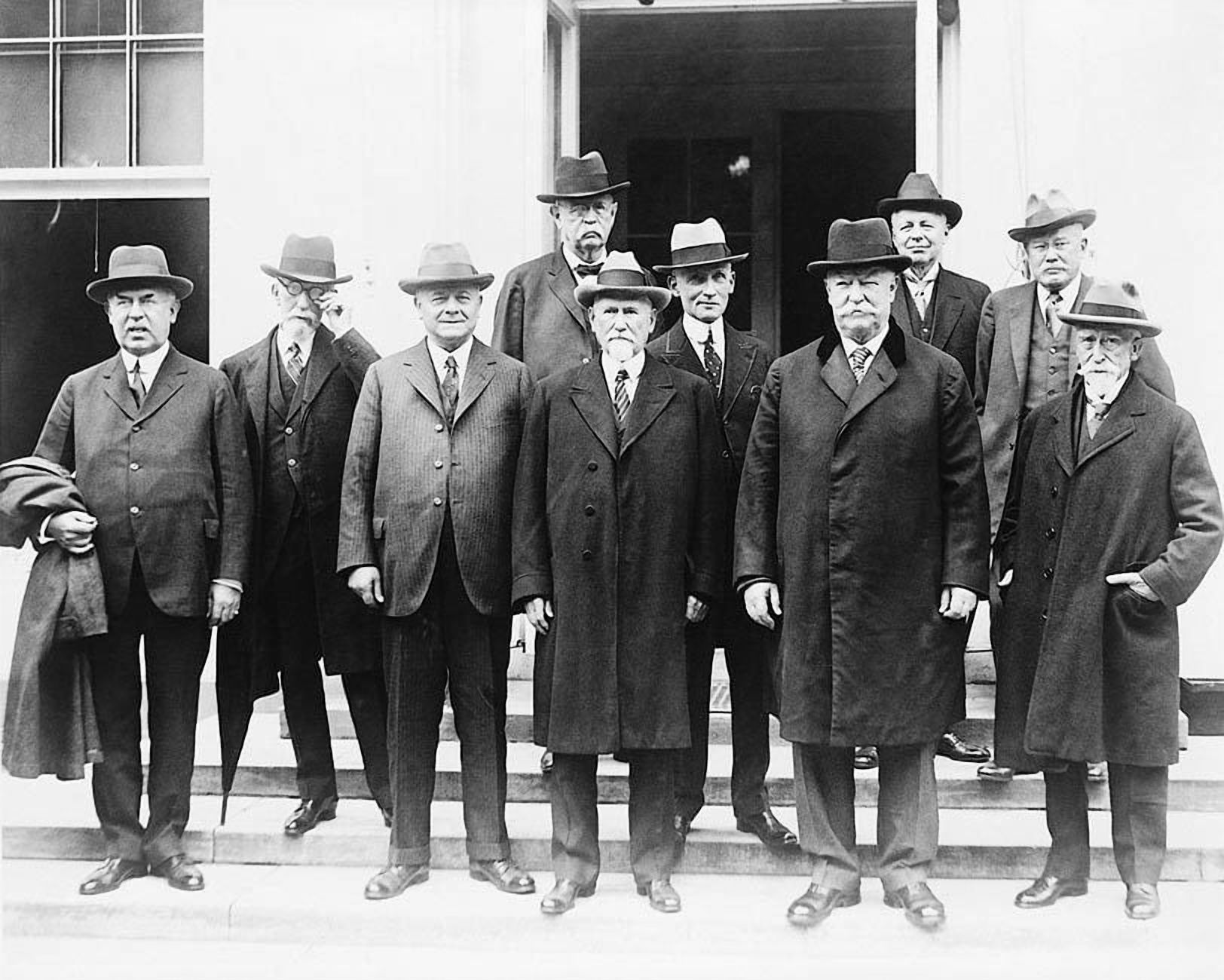 Chief Justice William Taft & Circuit Judges - Style A - 24x36 Inch ...