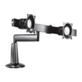 thumbnail image 1 of Chief KCS220B - Mounting kit (swing arm, desk mount) - for 2 LCD displays - black - screen size: 10"-24" - desk-mountable, 1 of 2