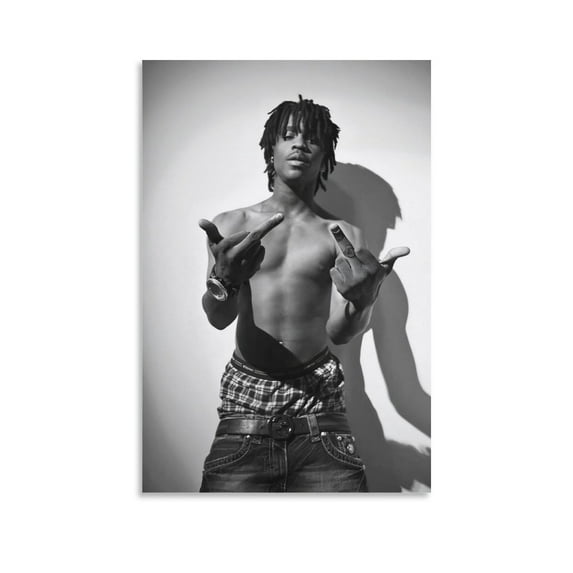 Chief Keef Cool And Dazzling Art Rapper Poster Picture Print Wall Art Poster Painting Canvas Posters Artworks Gift Room Aesthetic 08x12inch(20x30cm)