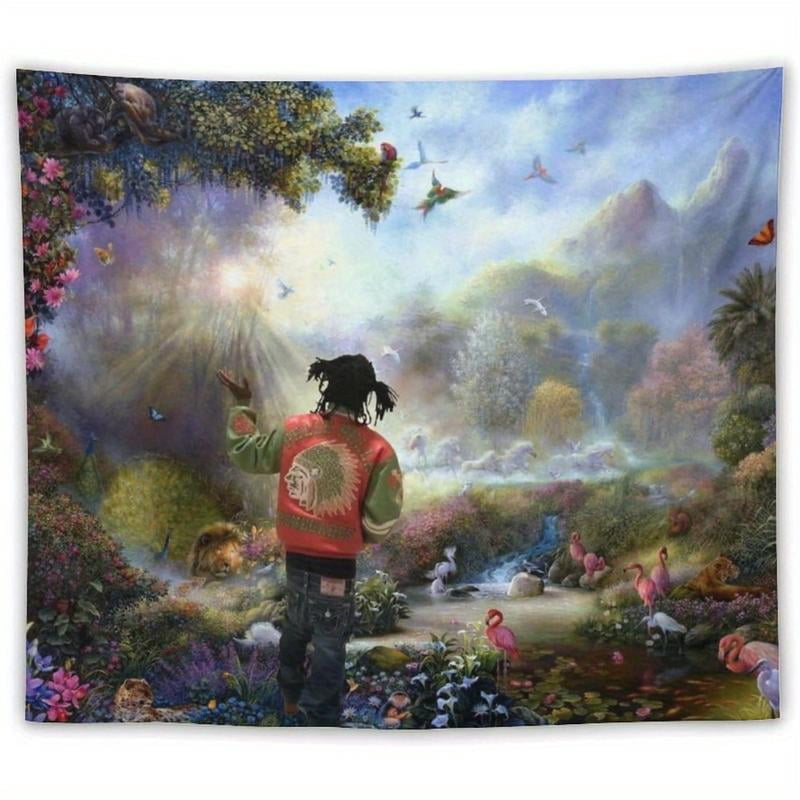 Chief Keef Garden of Eden Art Prints Poster Wall Decor Tapestry, for