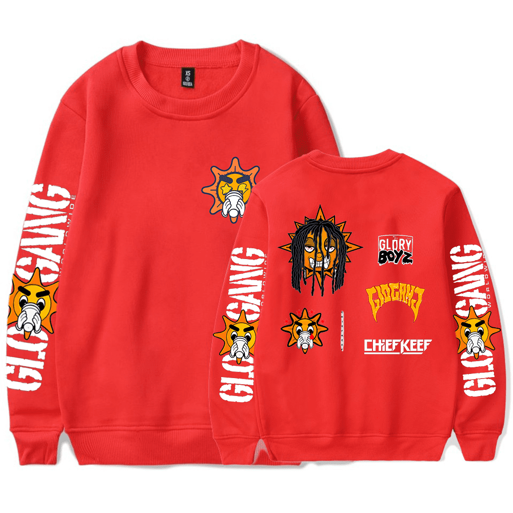 Chief Keef Merch Swaetshirt Men Women Crewncek Casual Tops Sweatshirt ...