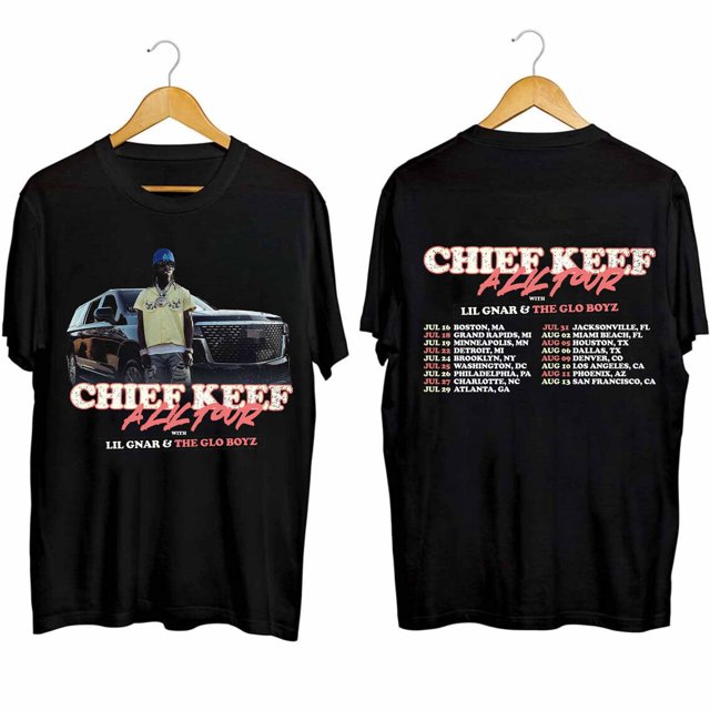 Chief Keef Shirt Chief Keef A Lil Tour 2024 Shirt, Chief Keef Fan Shirt