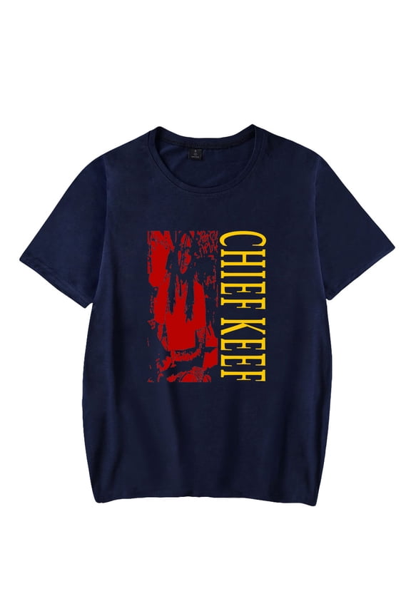 Chief Keef Unisex Short Sleeve T-shirts Men Women Streetwear Printing Casual O-neck Harajuku Stylish