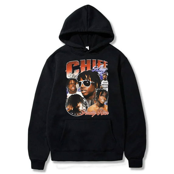 Chief Keef Vintage Hoodies Almighty So 2 Merch Sweatshirts Women Men Fashion Casual HipHop Streetwear