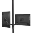 thumbnail image 1 of Chief Kontour K2P Dual Arm Monitor Mount, For 10-32" Displays, Black, 1 of 2