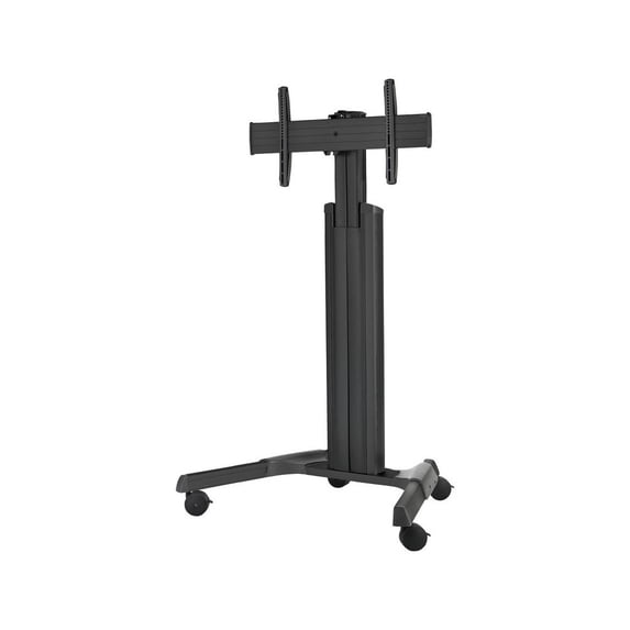 Chief LPAUB Large Fusion™ Manual Height Adjustable Mobile AV Cart