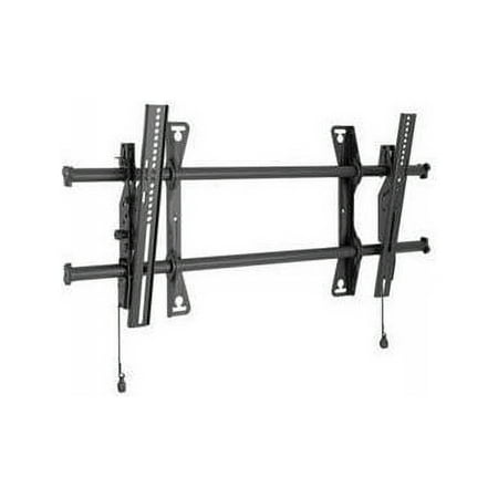 Chief - Fusion Low-Profile Tilting Wall Mount for Most 37" - 63" Flat-Panel TVs - Black