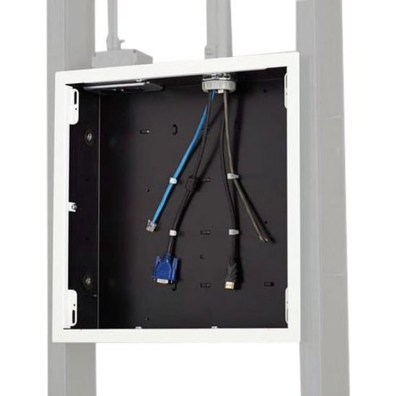 Chief Large In-Wall Storage Box with White Flange