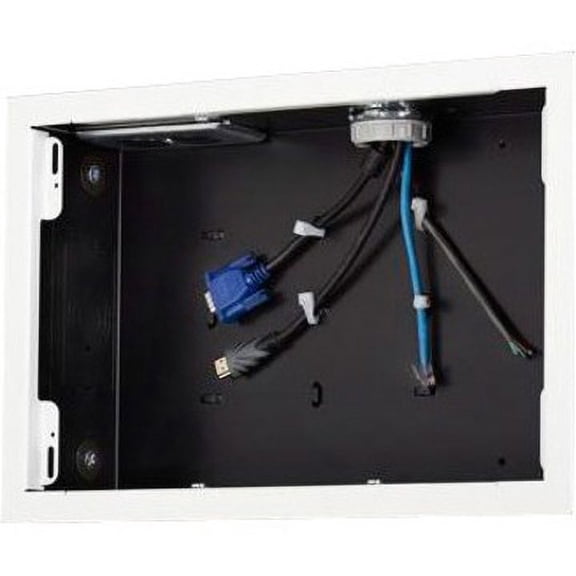 Chief PAC525FW Mounting Box for Flat Panel Display, Surge Protector, Power Conditioner, A/V Equipment, White