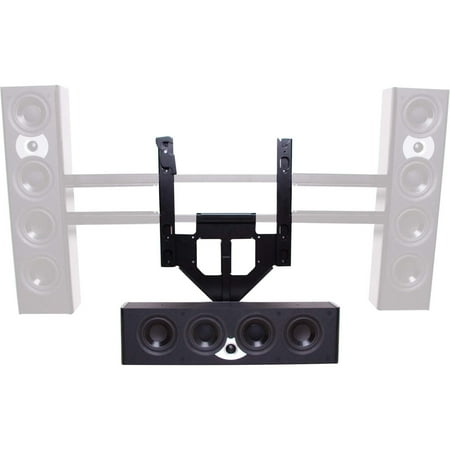 Center-Channel Speaker Adapter for Select Chief Wall Mounts - Black