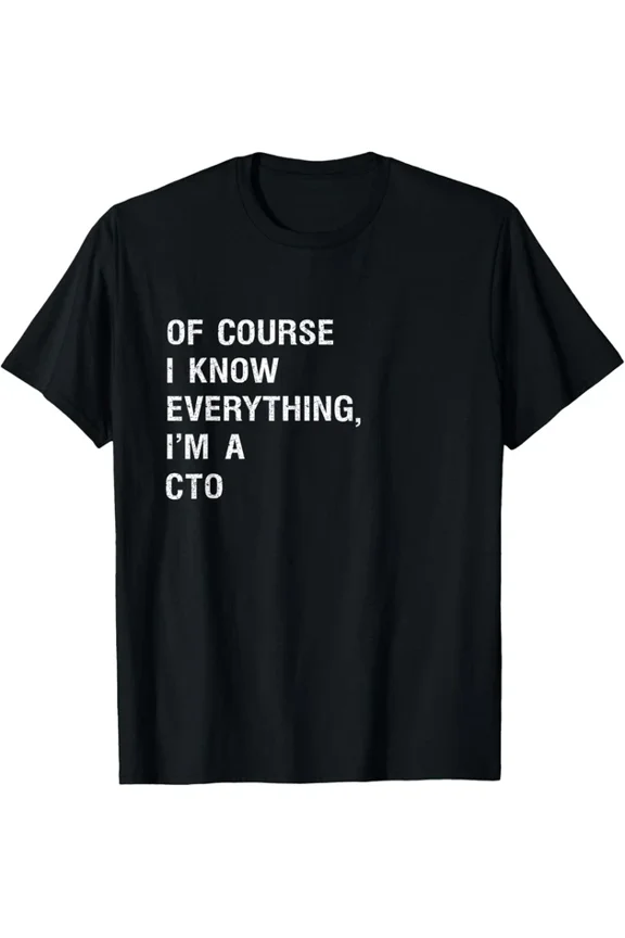 Chief Technology Officer Work T-shirt