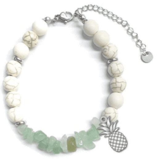 Chiefly Bracelet With Stone, 2 Piece Assorted