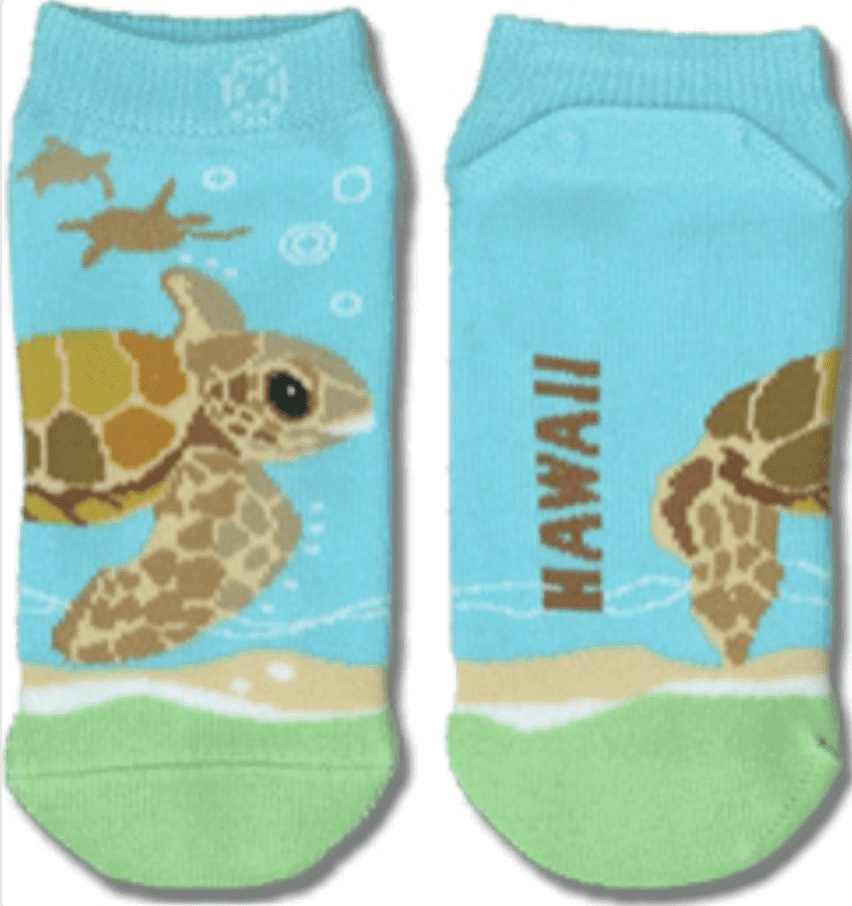 Chiefly Honu Infant Socks, 2-Piece Assorted Pack