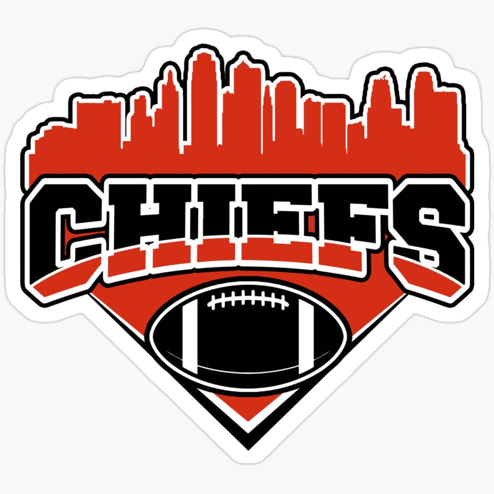 Chiefs Football, Skyline Football Team Sticker Baseball Sticker ...