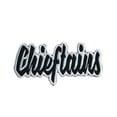 thumbnail image 1 of Chieftains - Black/White - Team Mascot - Words/Names - Iron on Applique/Embroidered Patch, 1 of 1