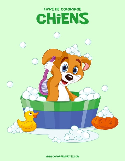 Chiens Livre de coloriage Chiens 1, Book 1, (Paperback)