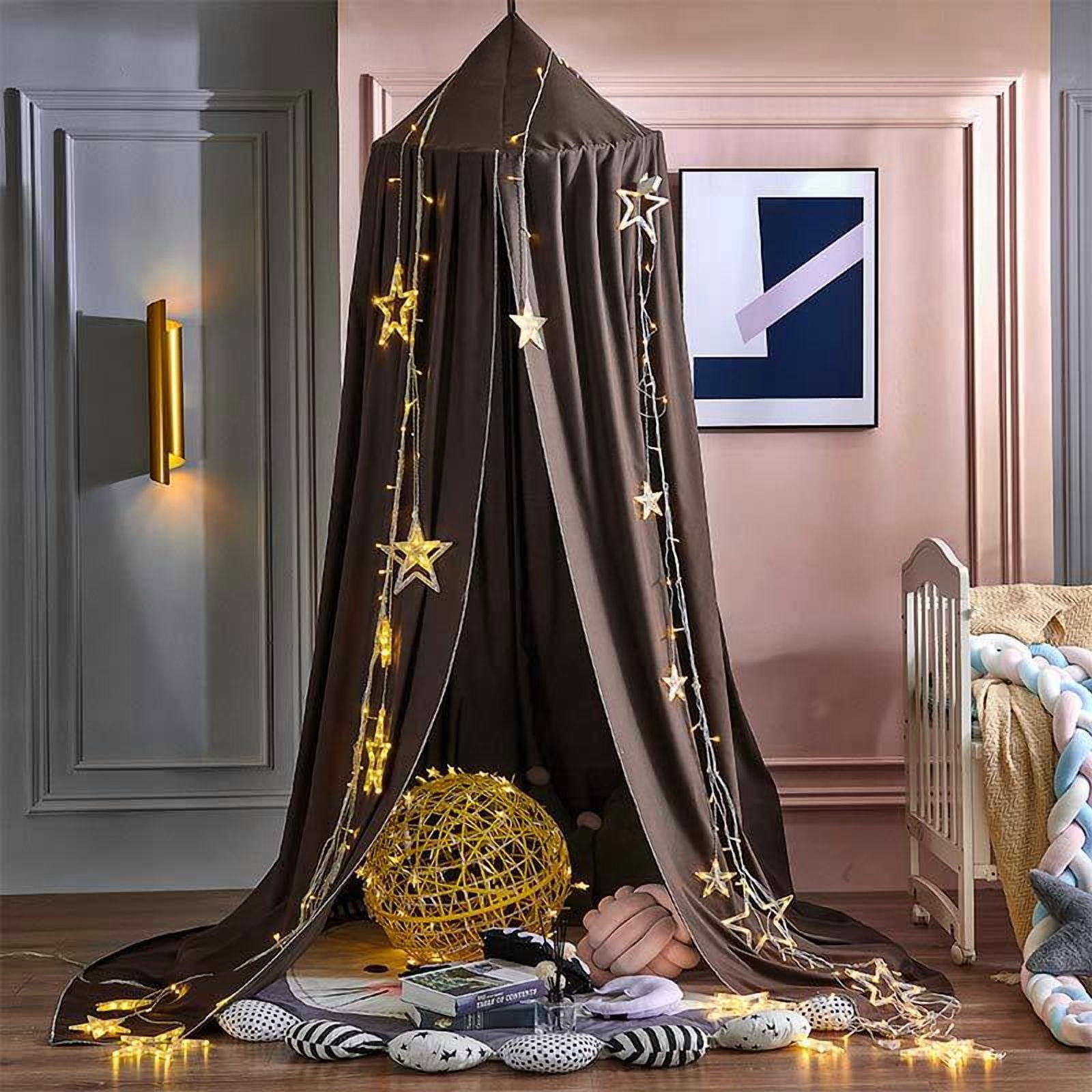 Chiffon Canopy Bed Tent – Mosquito Net Curtain for Sleeping, Gaming or Decoration, 240cm Height, 260cm Hem, for Kids and Adults