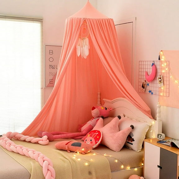 Chiffon Canopy Bed Tent – Mosquito Net Curtain for Sleeping, Gaming or Decoration, 240cm Height, 260cm Hem, for Kids and Adults