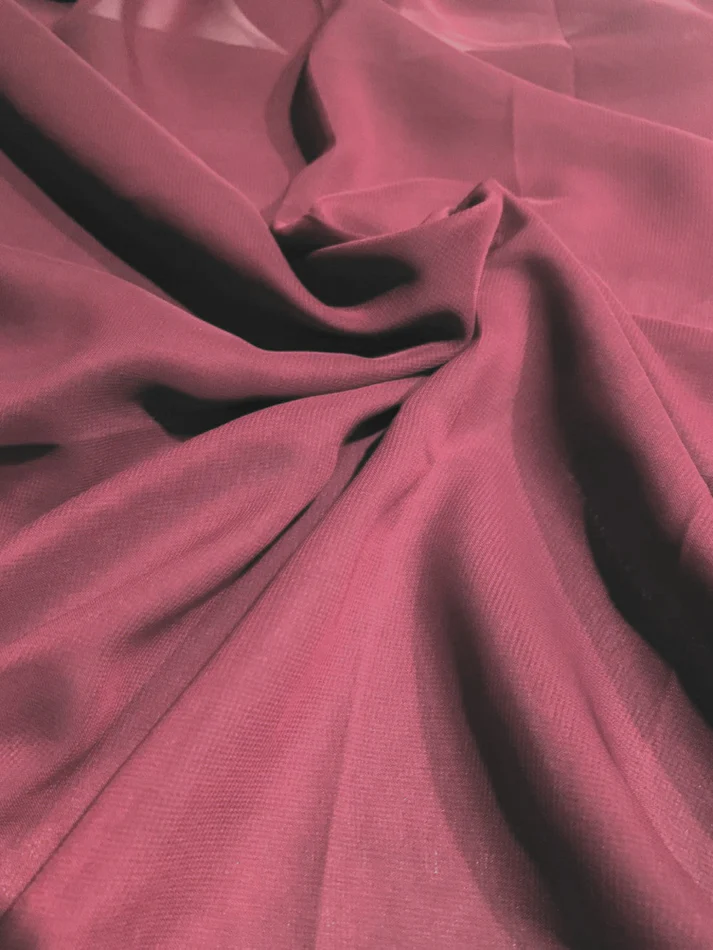 Burlap Fabrics Chiffon Fabric Wine 58 Inch Wide Sheer Polyester burlap-fabrics-chiffon-fabric-wine-58-inch-wide-sheer-polyester