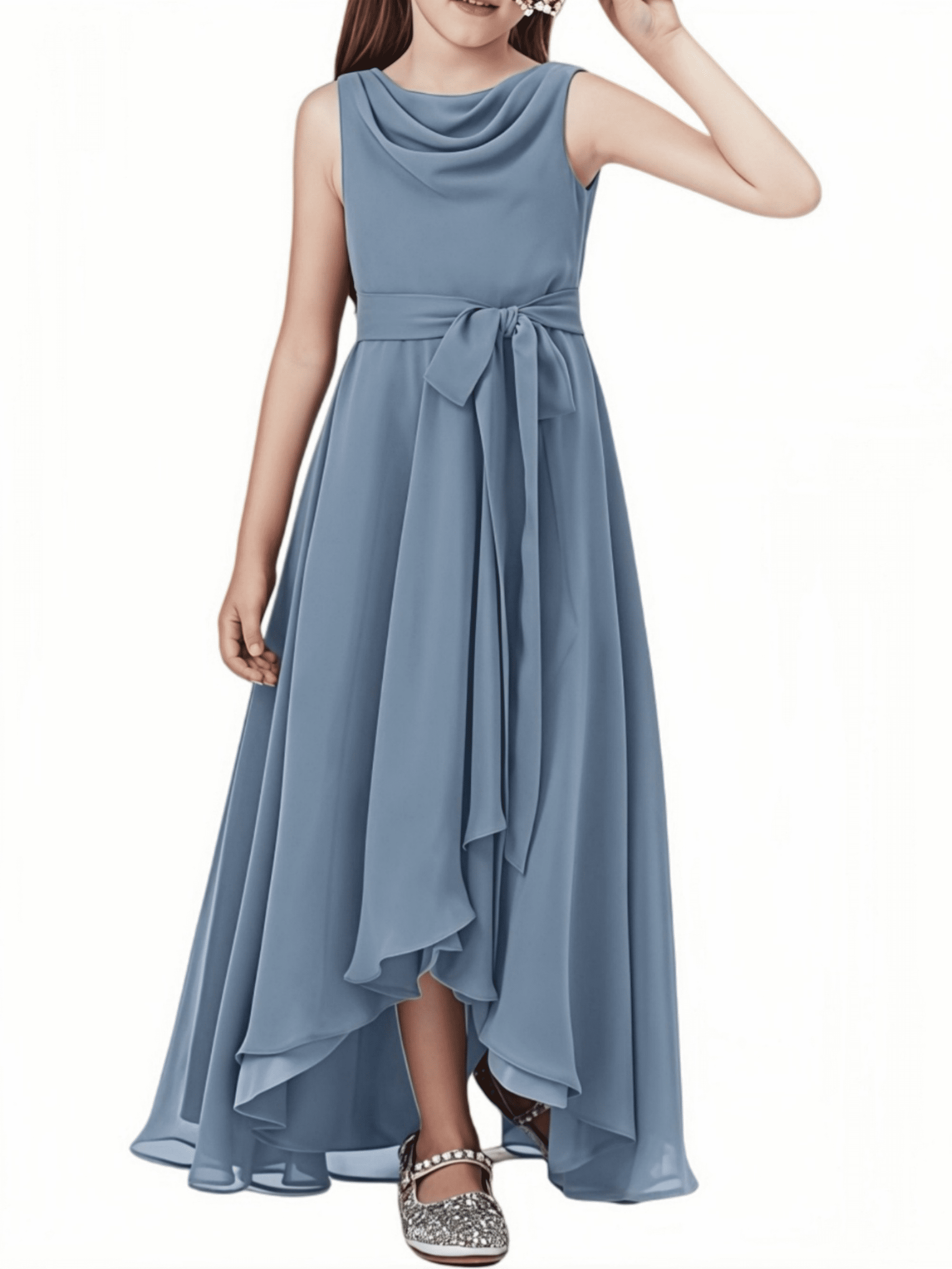 tiffany blue long bridesmaid dresses Straps Chiffon Custom Cheap Dresses, WG24 – SposaDresses Women's Poplin Maternity Tiered global-style_name-Bondi Silk Midi Dress A blend of sophistication Select Size:8