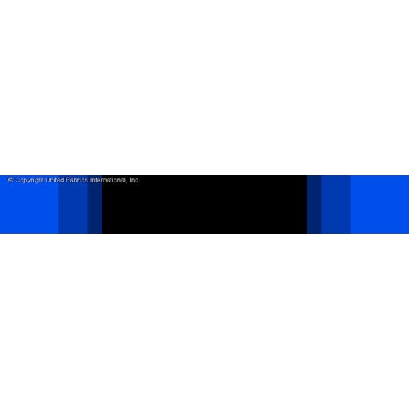 Chiffon Pleated Monolines Woven Fabric by the Yard Print Pleated Sheer Border Ombre (BLACK/COBALT/BLUE, HalfaYard)
