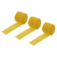 thumbnail image 1 of Chiffon Ribbon 1.5" x 8 Yard, Ribbon Yellow Chiffon Silk Ribbon for Wedding, Flower Arrangement Decor, 3pcs, 1 of 6