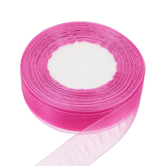 CRILSTYLEO Wide Rosy Ribbon Fabric for Crafting Durable and Practical Ribbon for Decoration Projects