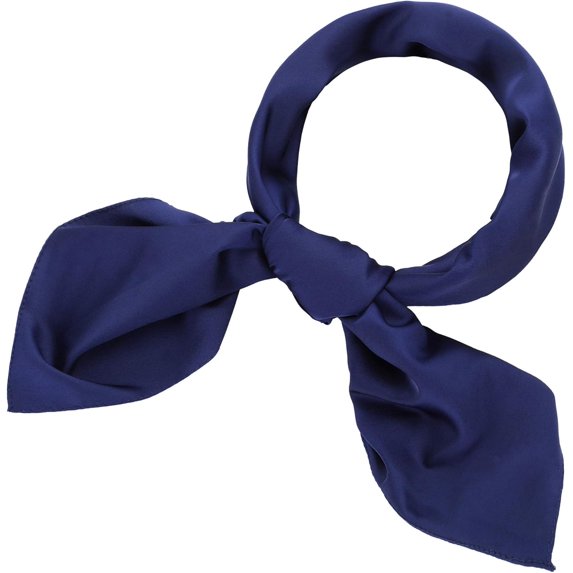 Chiffon Scarf Square Neck Scarf Handkerchief Retro Satin Ribbon Scarf ...