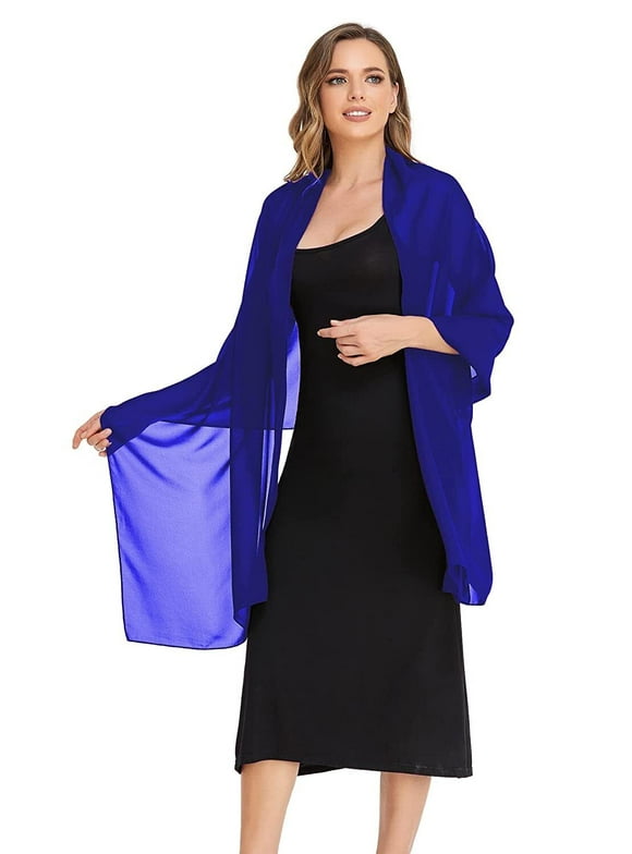 Chiffon Shawls Scarves Wraps for Bridal Wedding Party Evening Dress