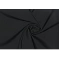 thumbnail image 1 of Chiffon Sheer Soft Fabric Bridal Dress Top Sewing Polyester Sold by Yard (BLACK, ByYard), 1 of 15