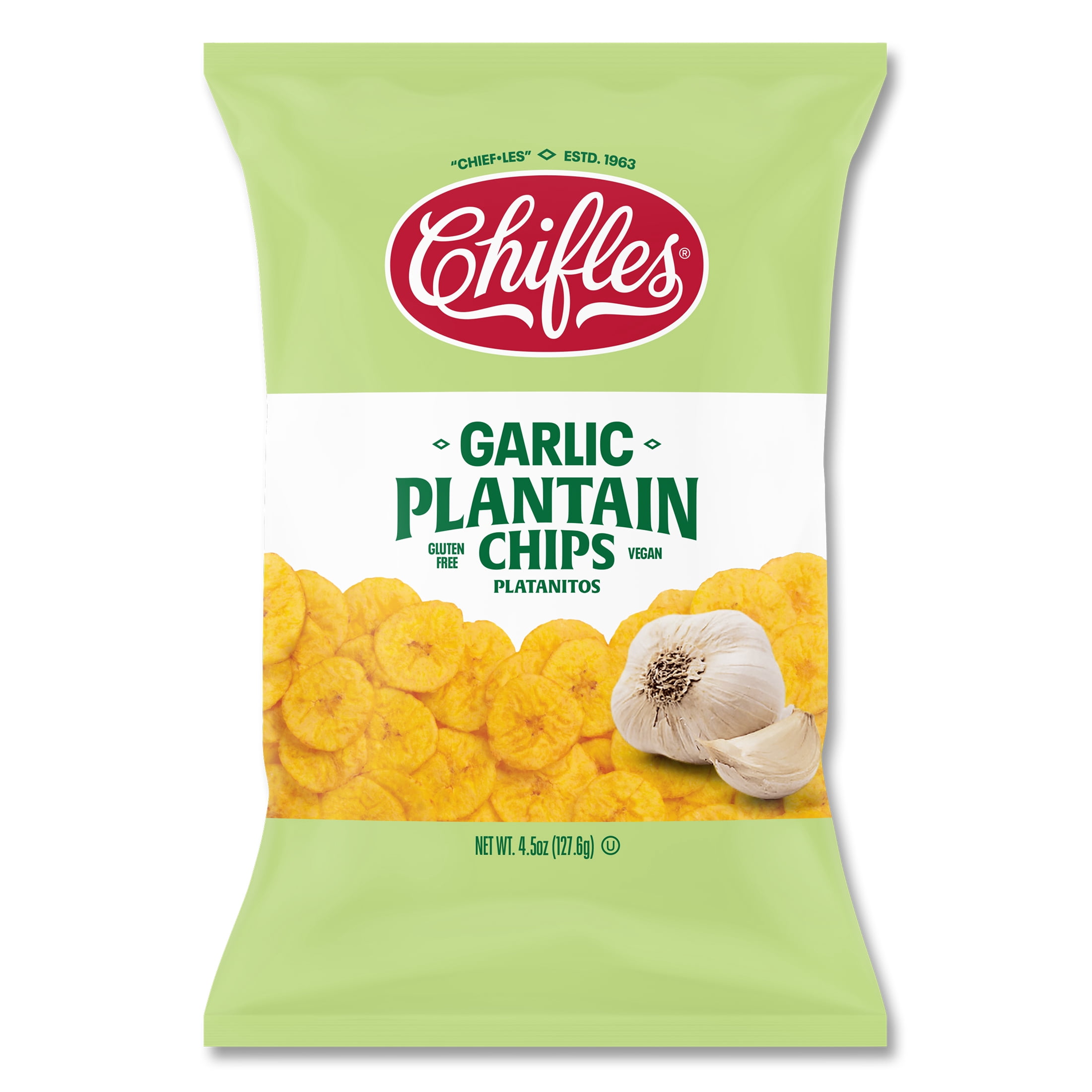 Chifles Garlic Plantain Chips 4.5 oz