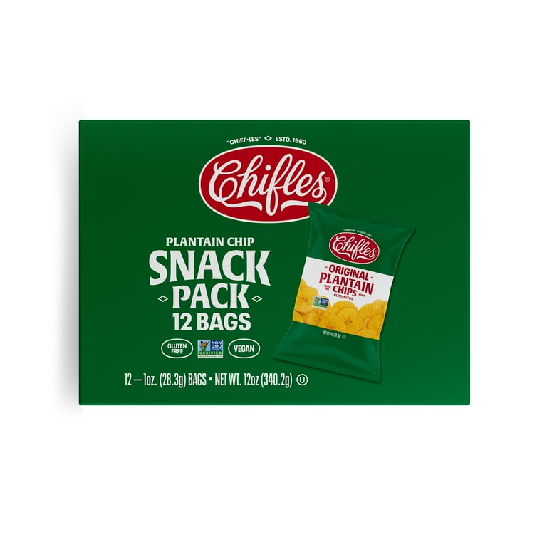 Chifles Plantain Chips - Original Snack Pack Everyday Healthy