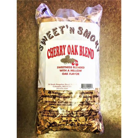 Chigger Creek  200 cu. in. Sweet N Smoky Cherry Oak Blend Wood Smoking Chips