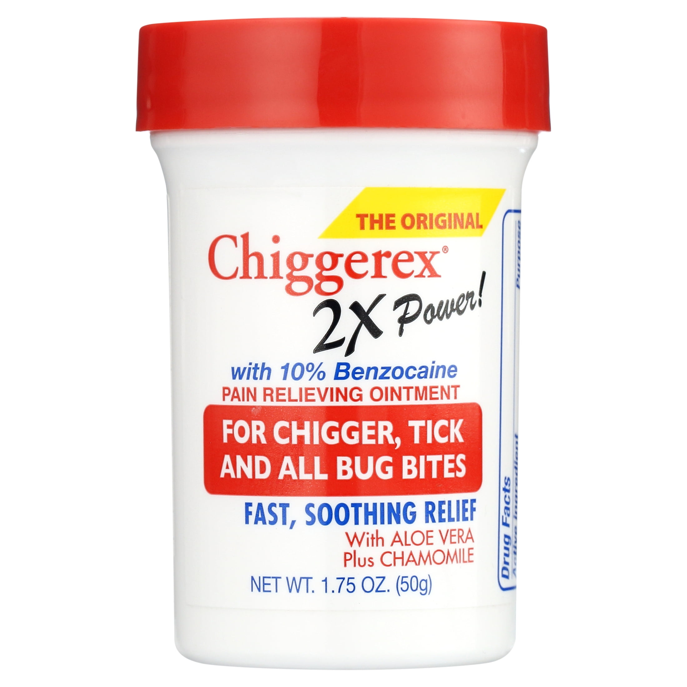 Chiggerex First Aid Medicated Ointment for Chiggers and Bug Bites, 1.75 oz